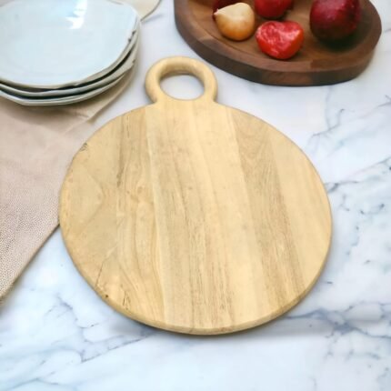 Round Wooden Chopping Board
