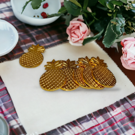 Pineapple Shape Coaster set - 4