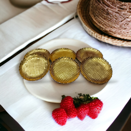 Plat Circle Shape Coaster set - 6